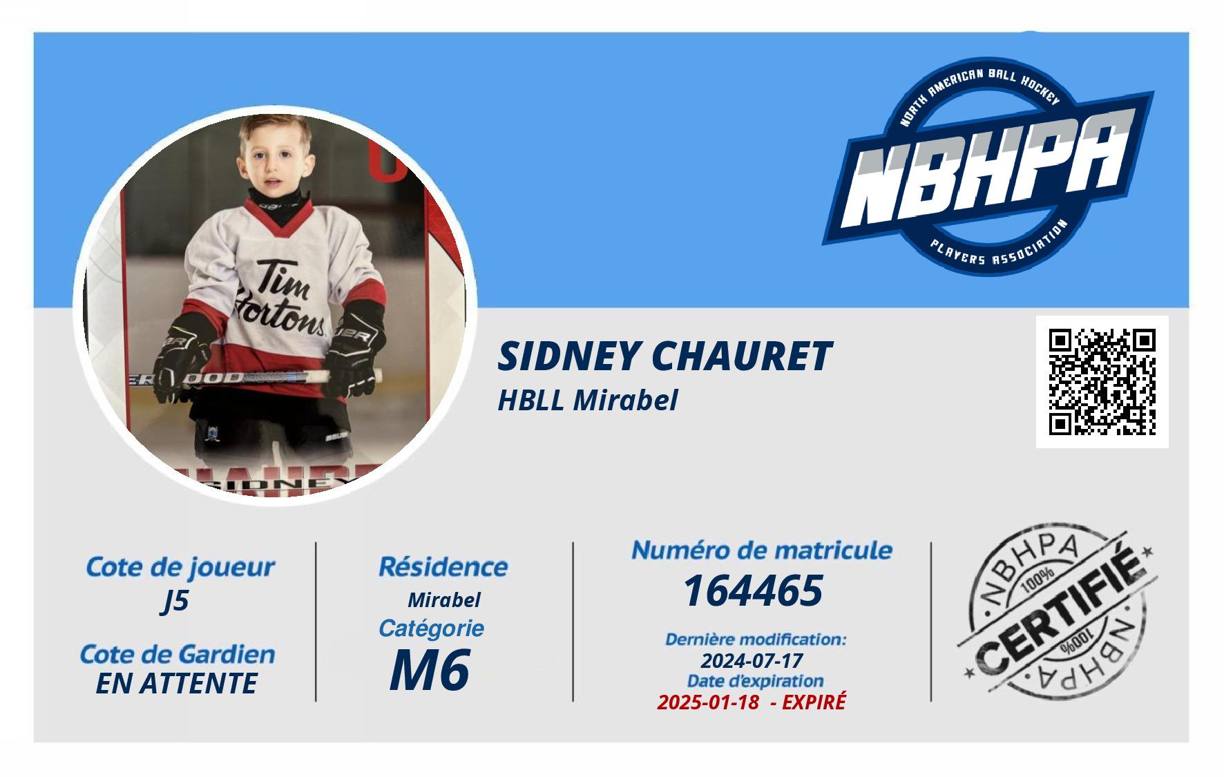 Sidney Chauret