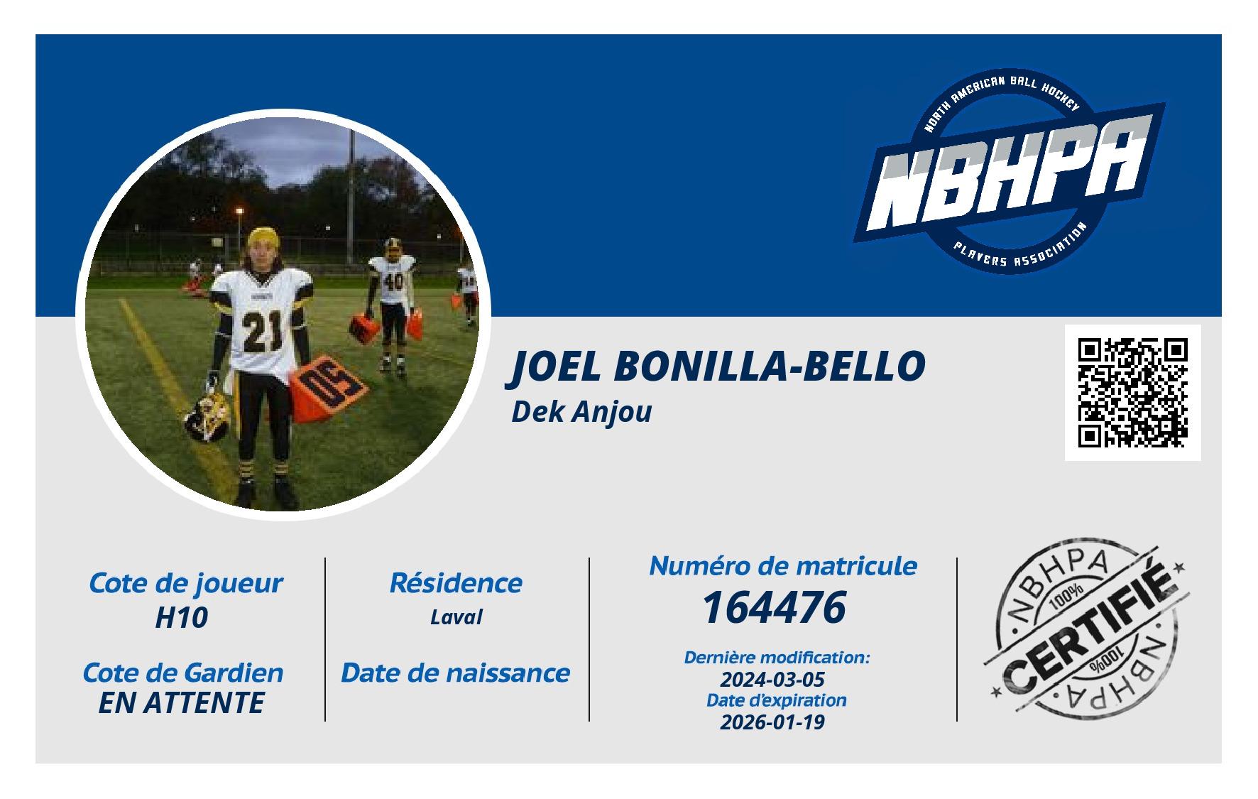 Joel Bonilla-Bello