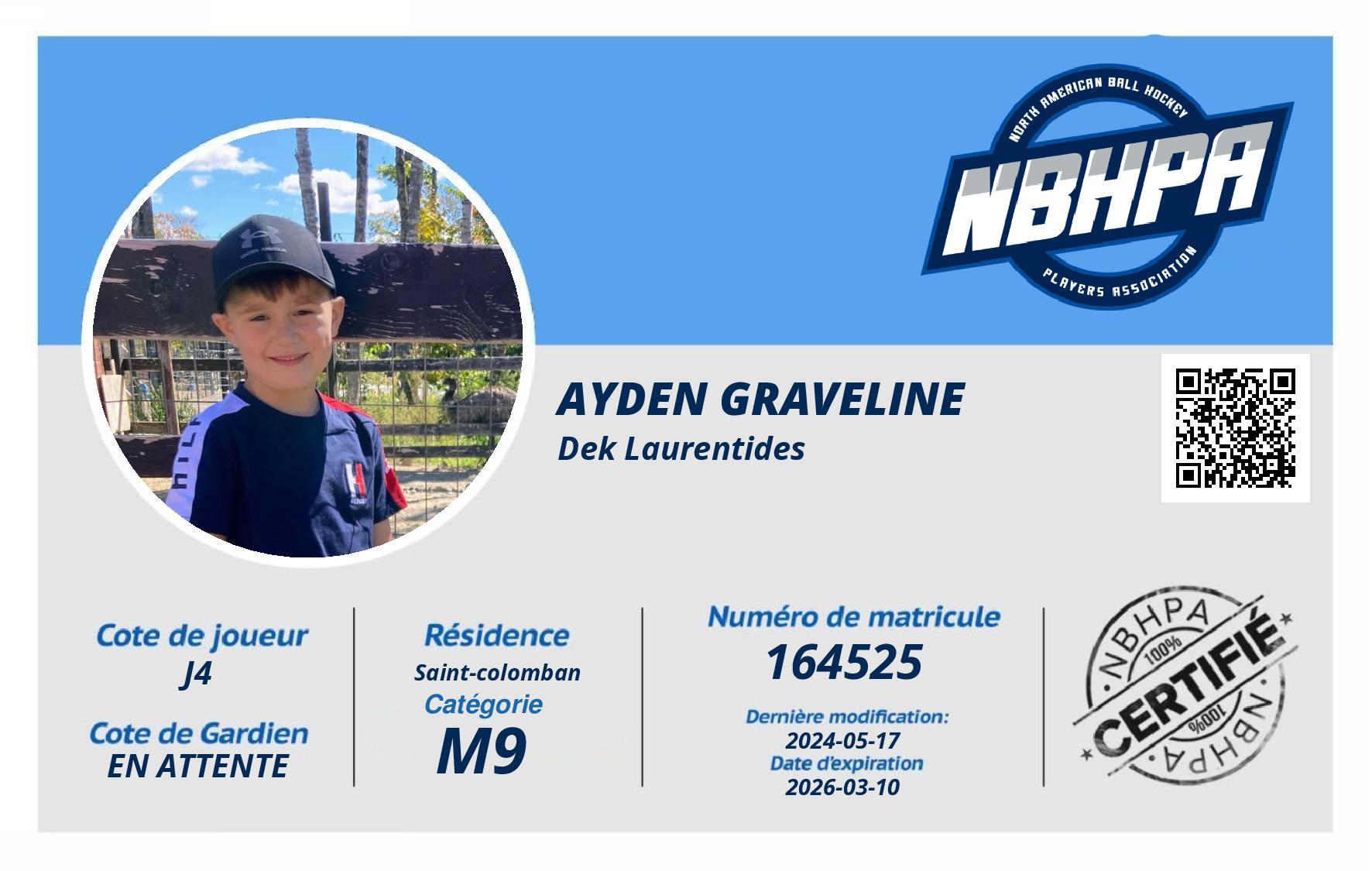 Ayden graveline