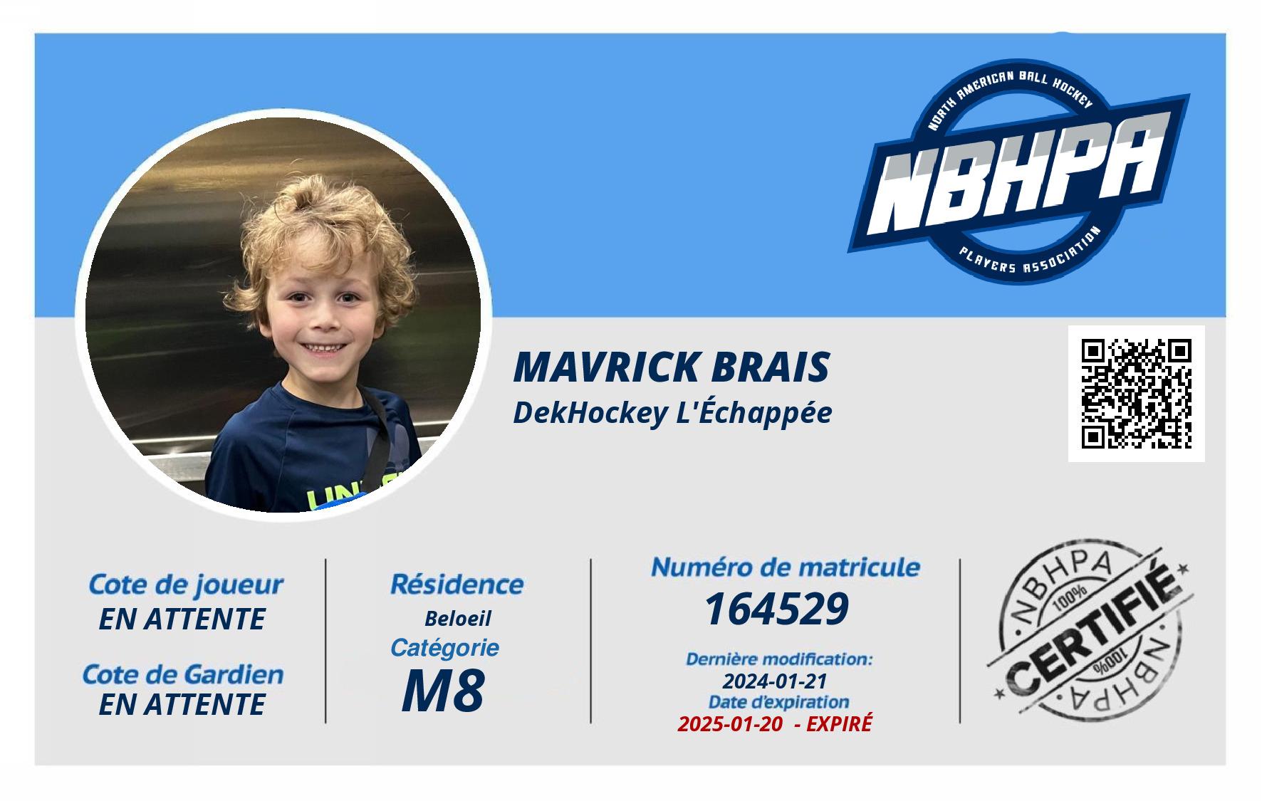 Mavrick Brais