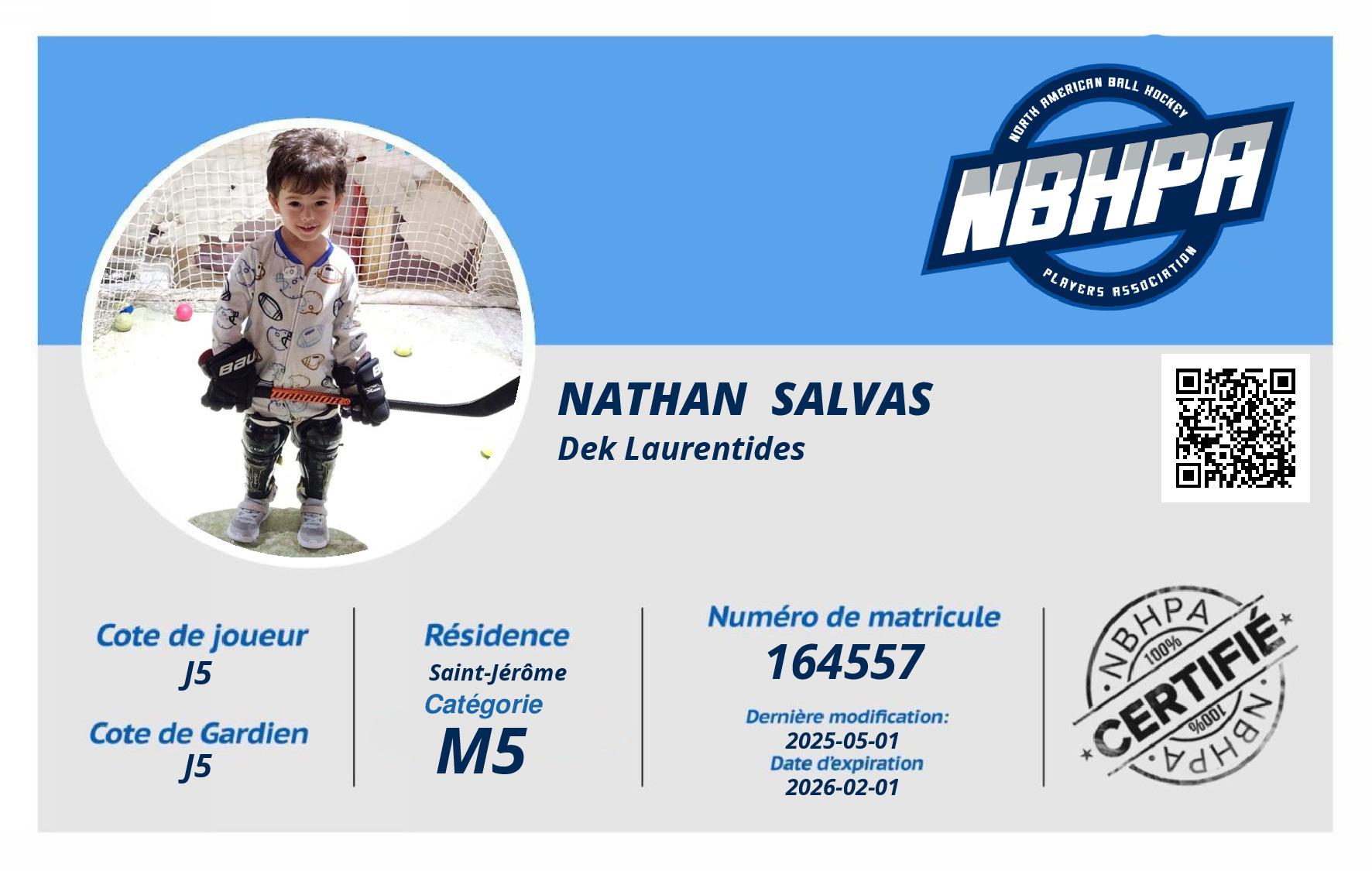 Nathan  Salvas