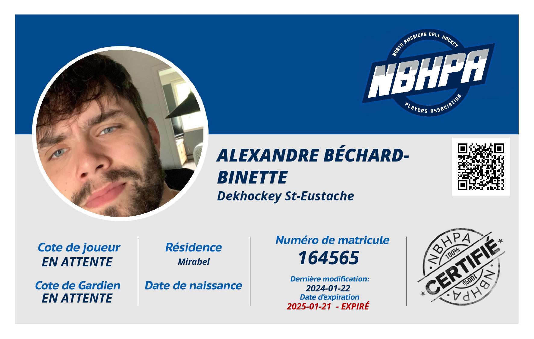 Alexandre Béchard-Binette