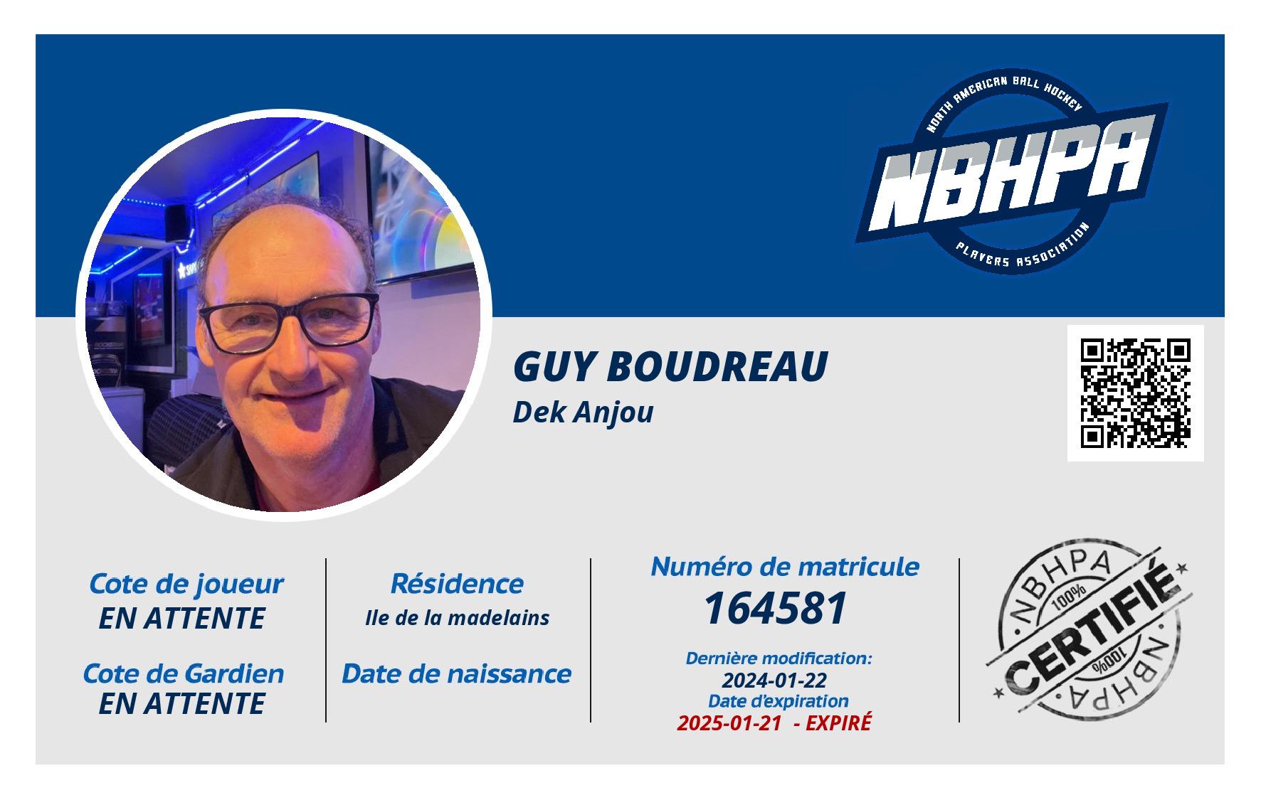 Guy Boudreau