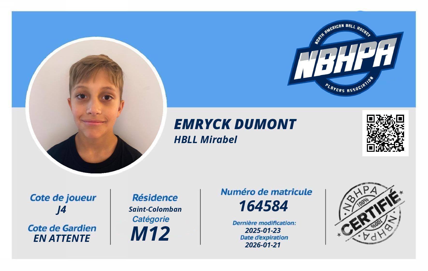 Emryck Dumont