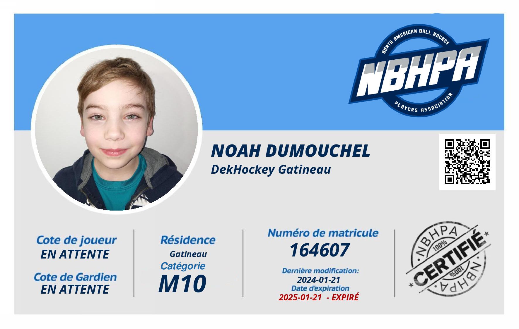 Noah Dumouchel