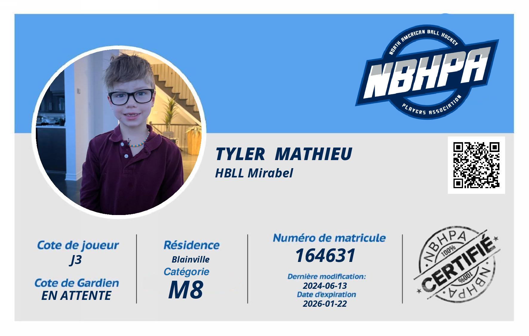 Tyler  Mathieu