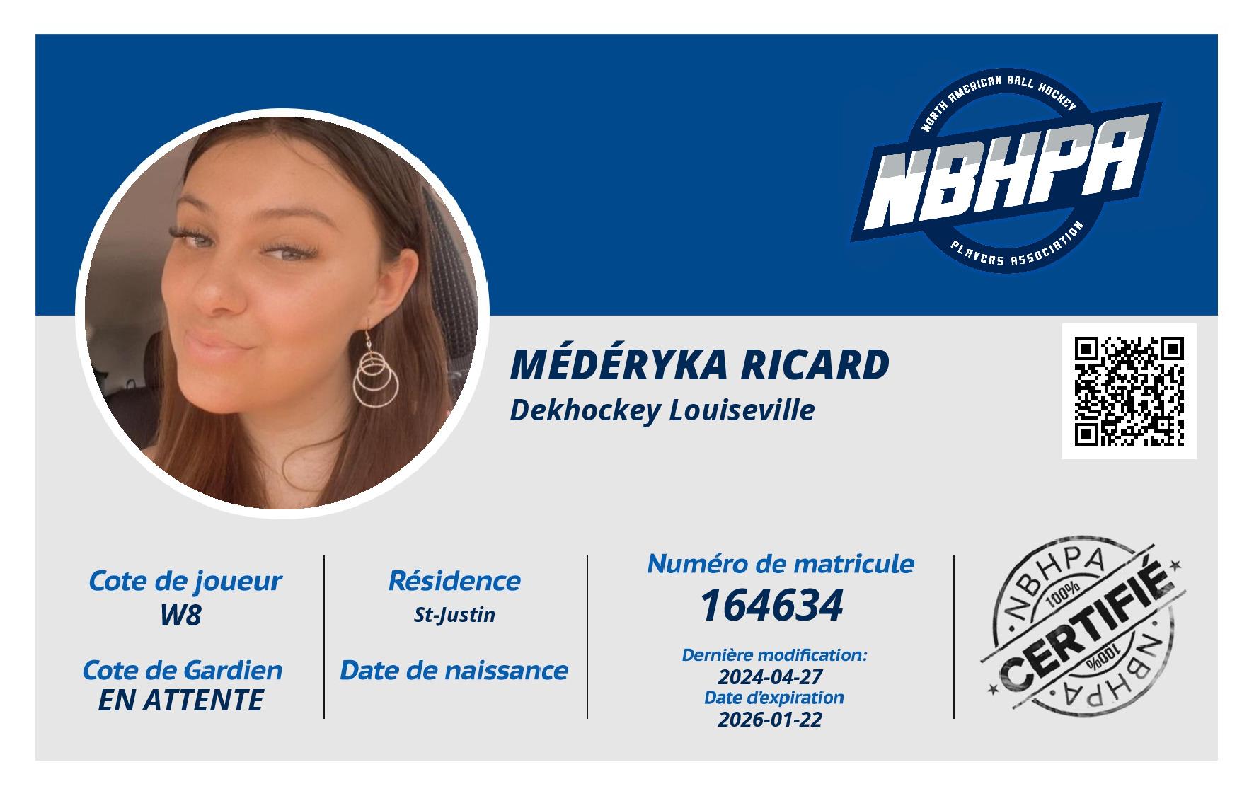 Médéryka Ricard