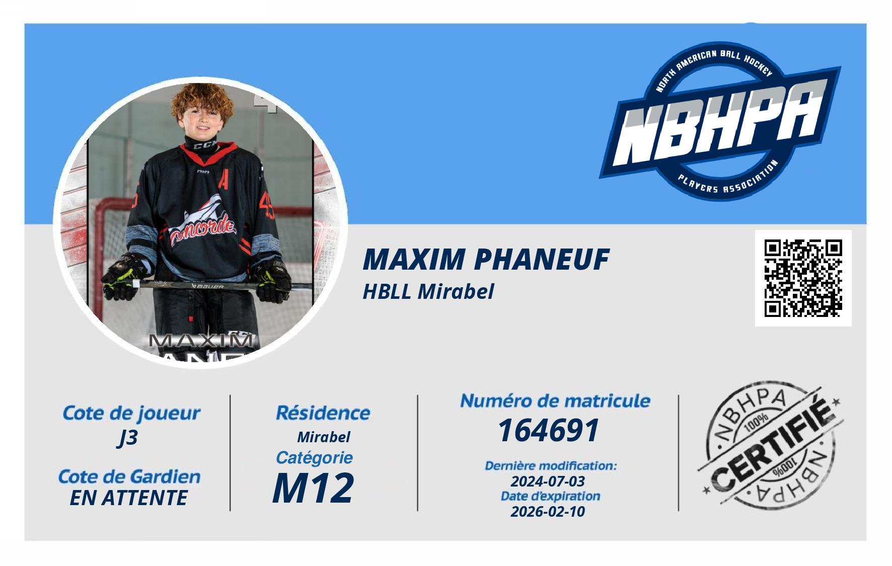 Maxim Phaneuf