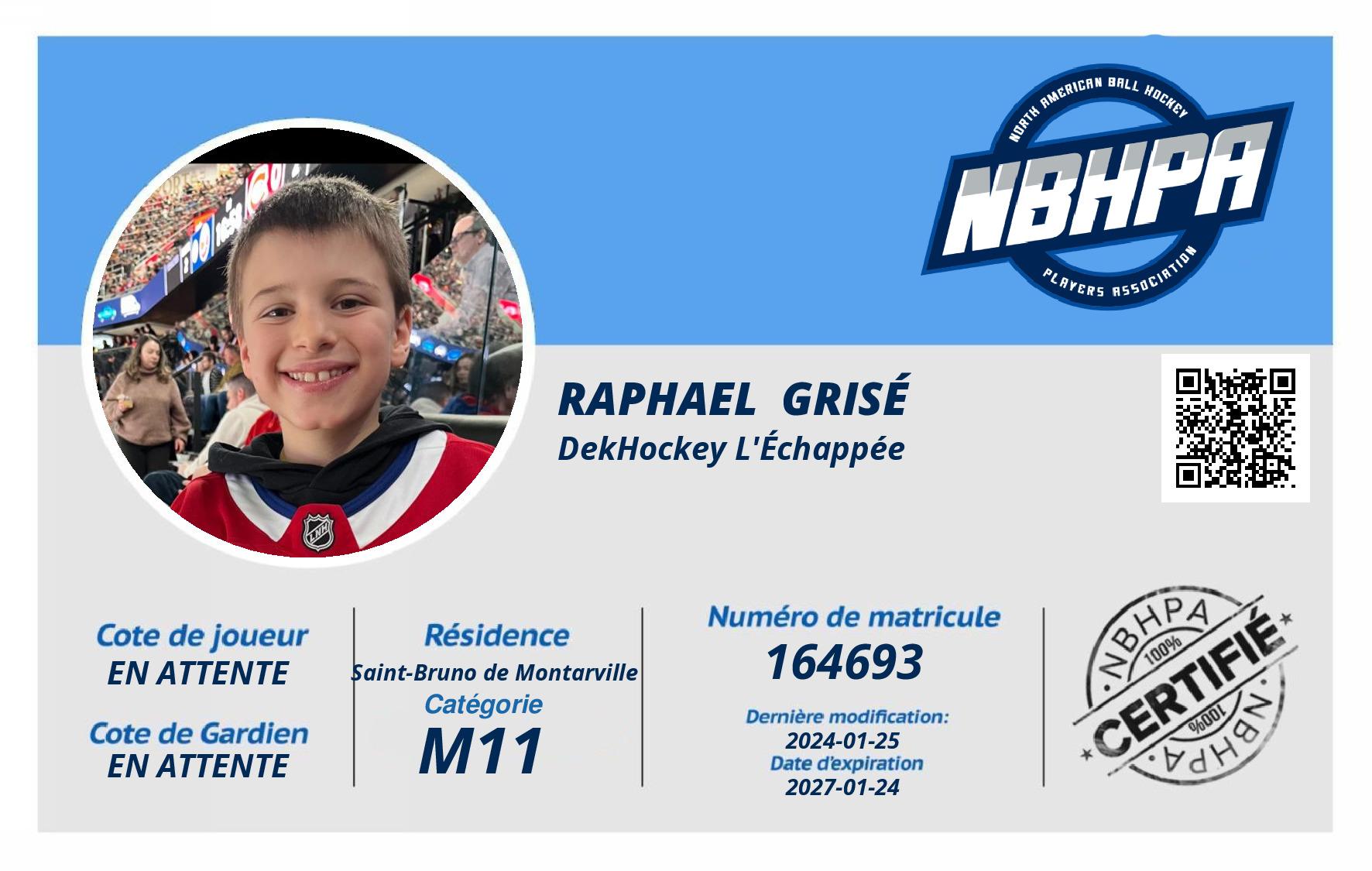 Raphael  Grisé