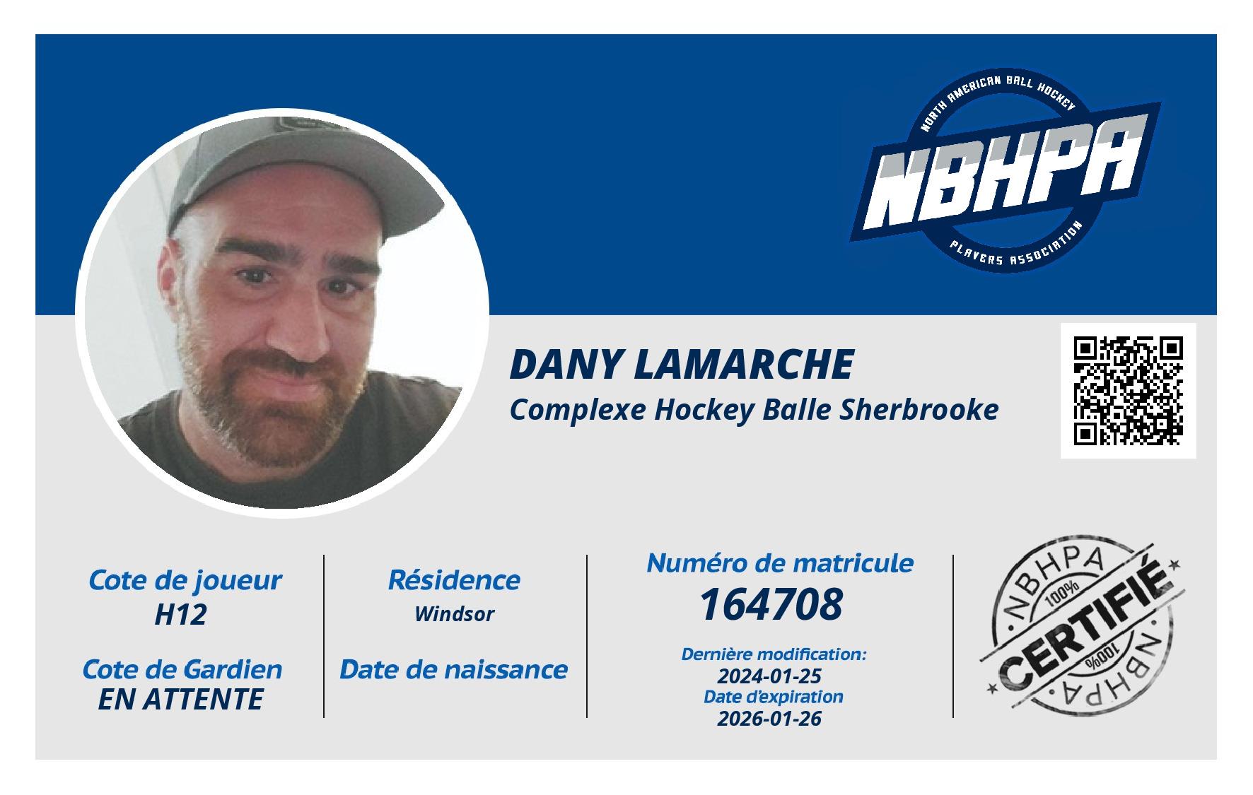 Dany Lamarche