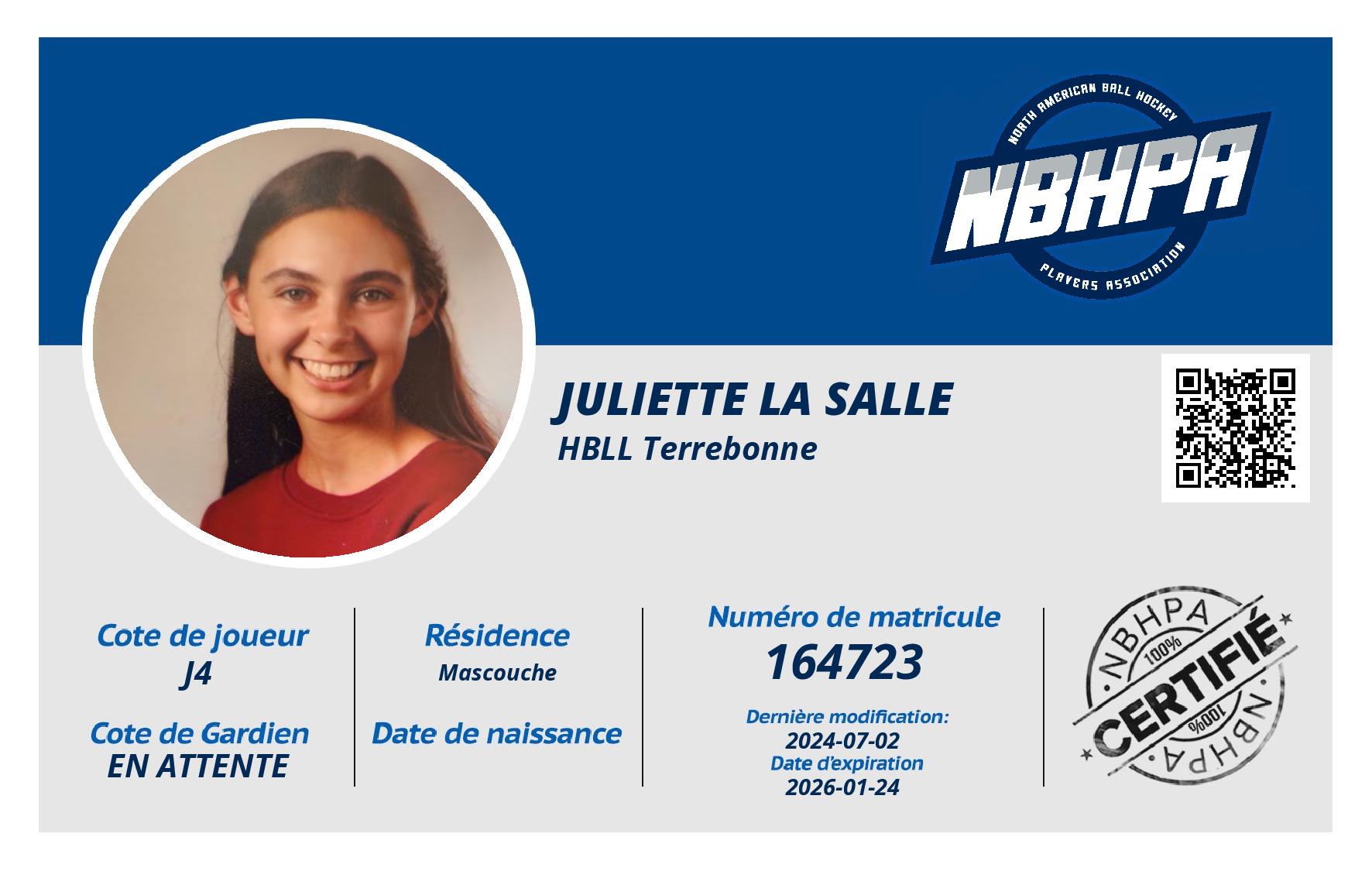 Juliette La Salle