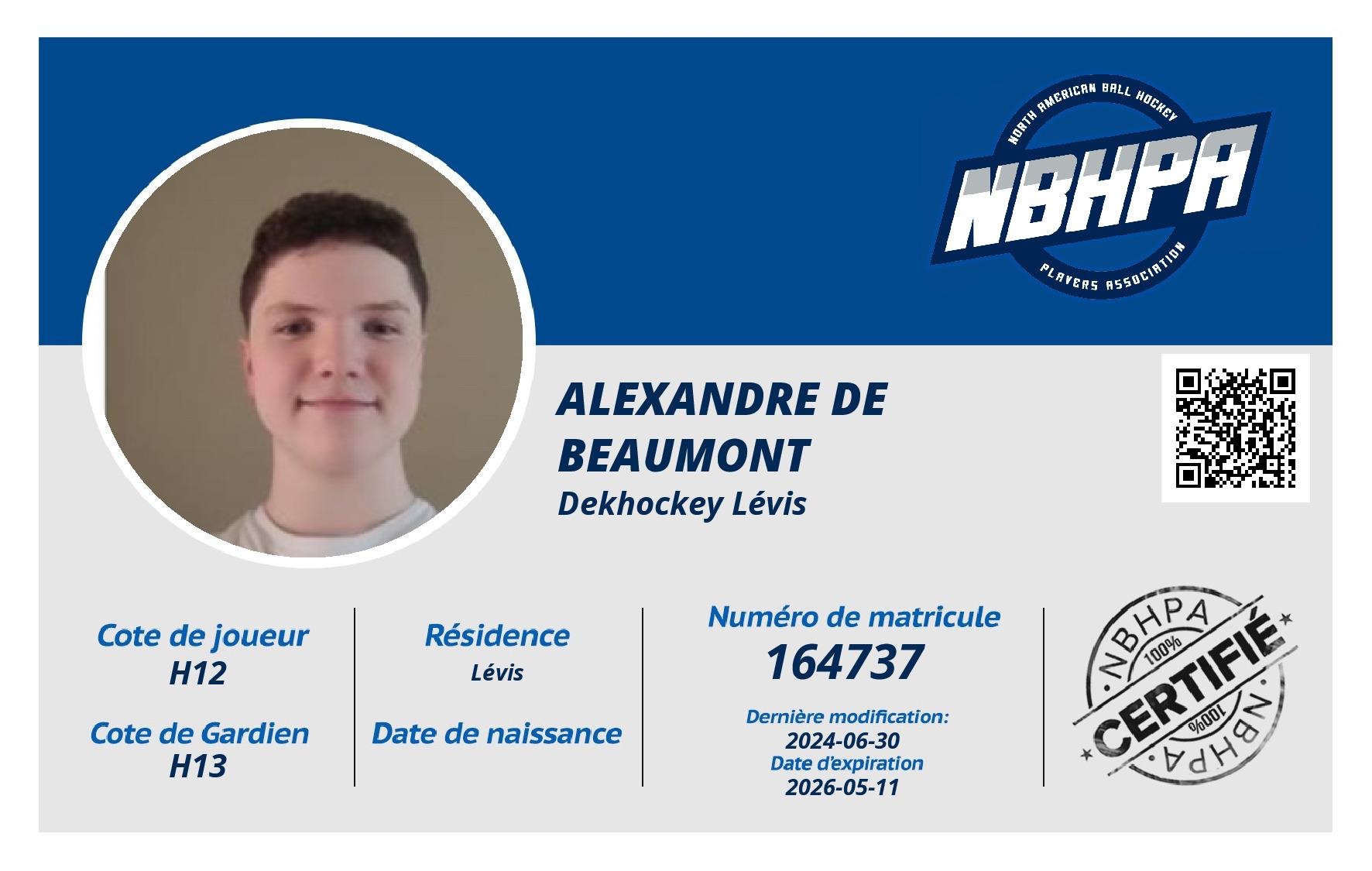 Alexandre de Beaumont 