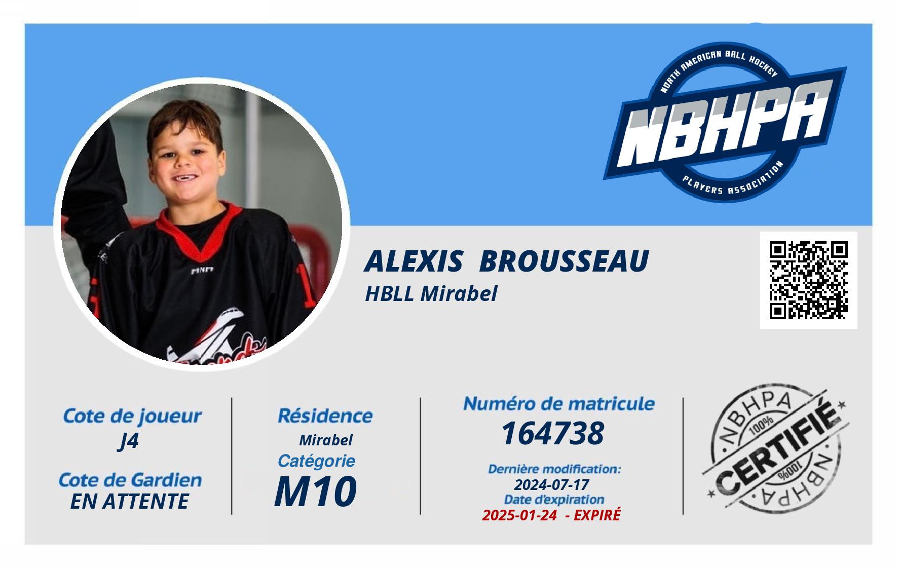 Alexis  Brousseau