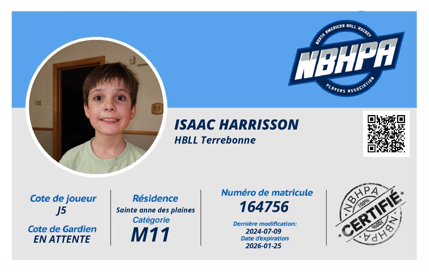 Isaac Harrisson