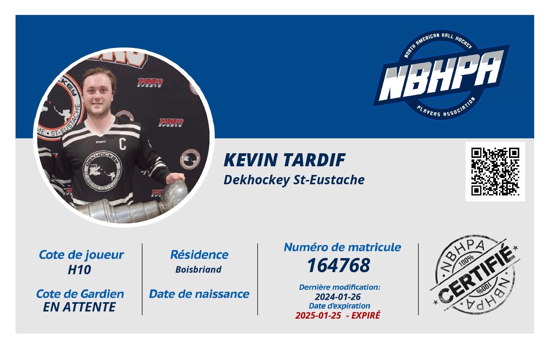 Kevin Tardif