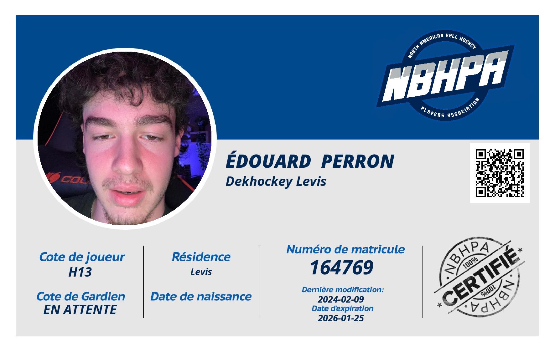 Édouard  Perron
