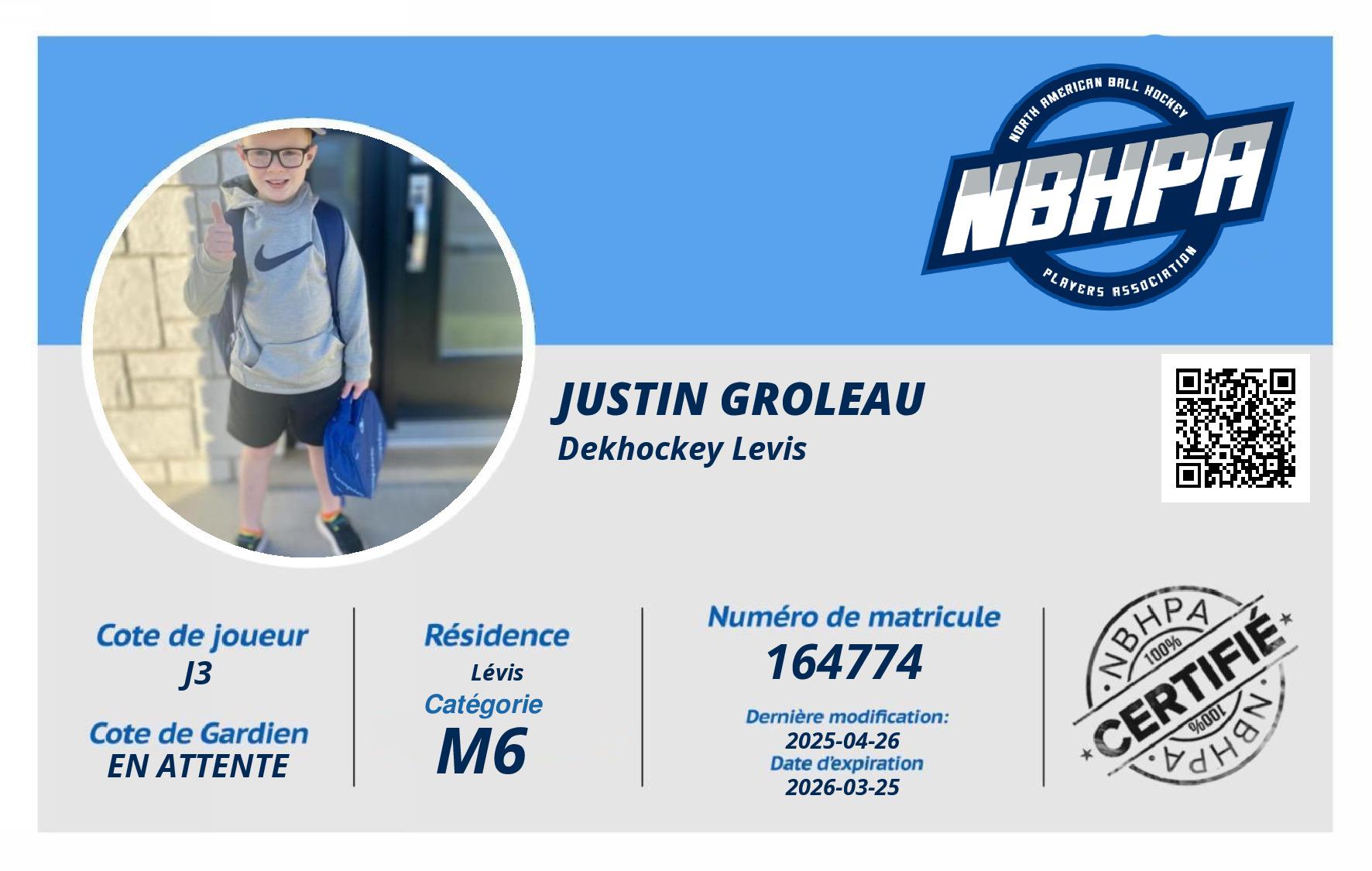 Justin Groleau
