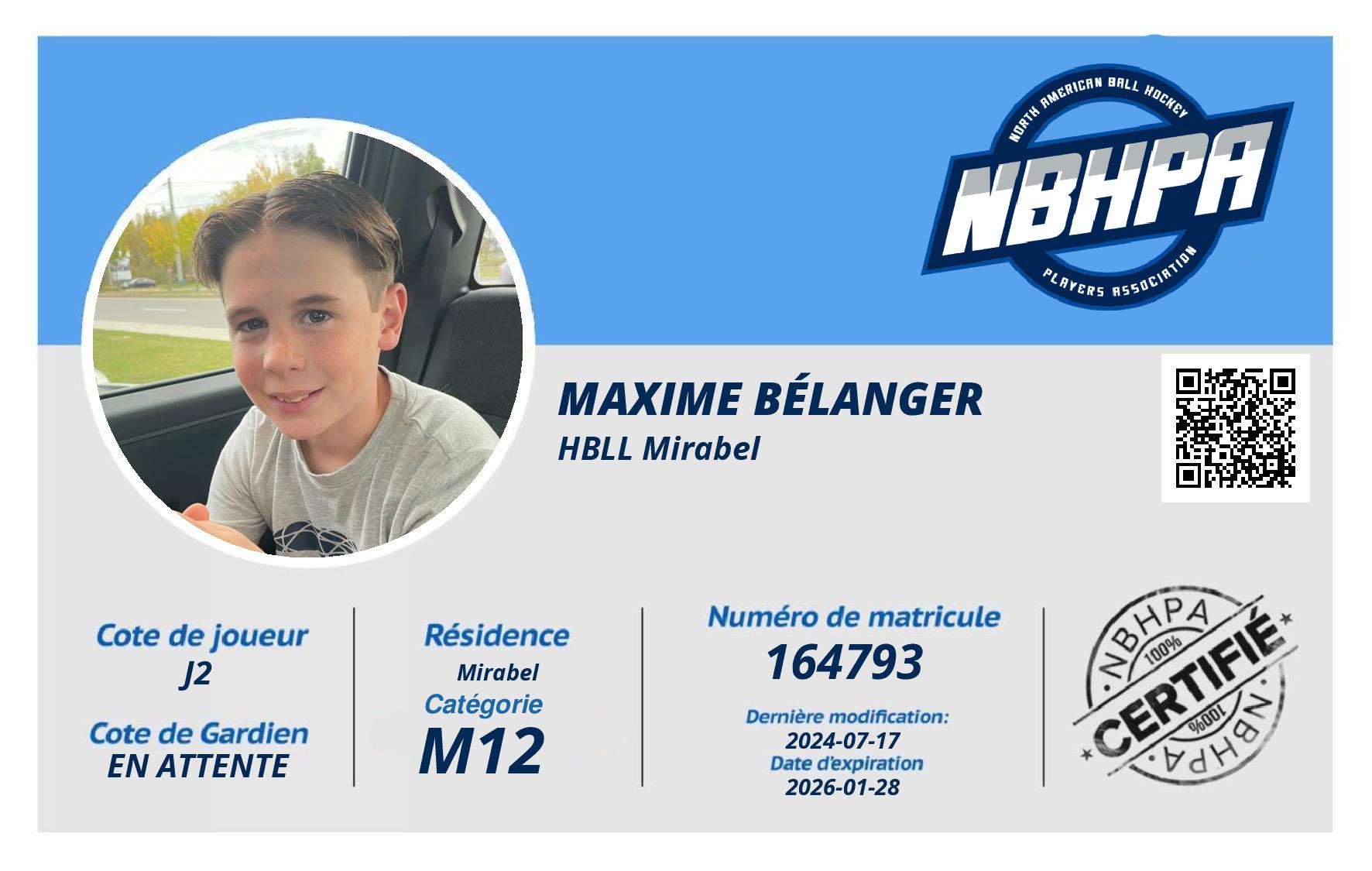 Maxime Bélanger