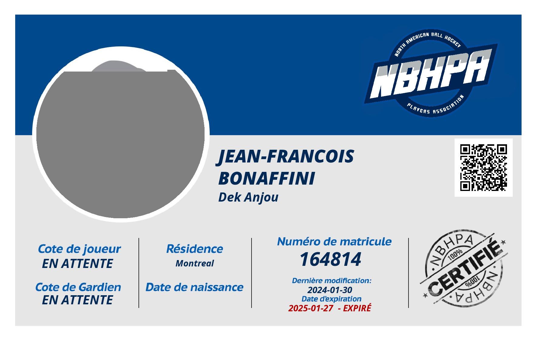 Jean-Francois Bonaffini