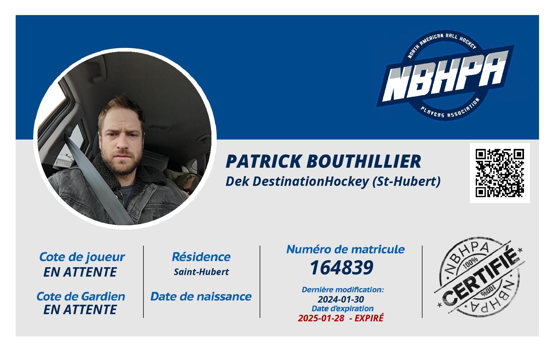 Patrick Bouthillier
