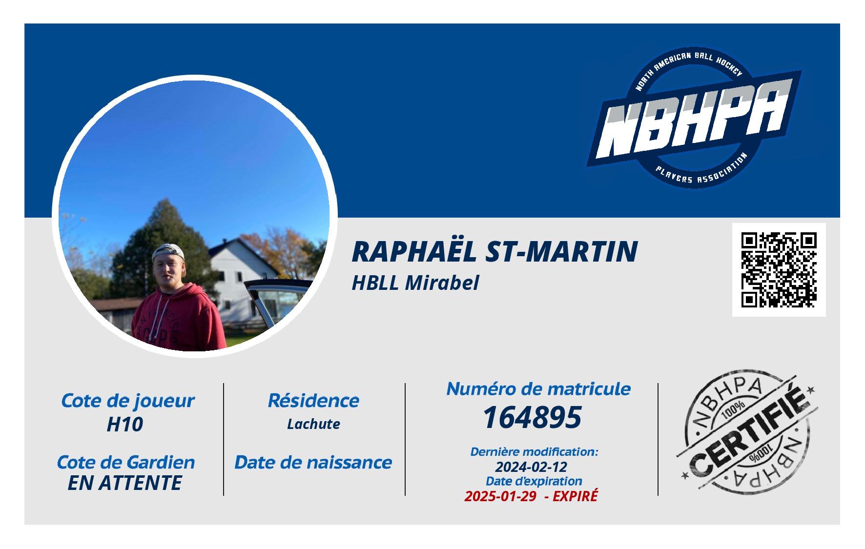 Raphaël St-martin