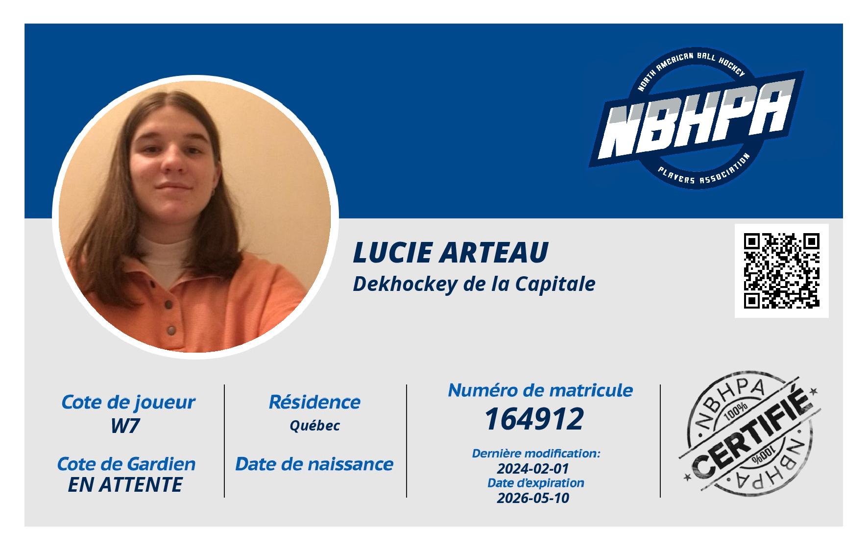 Lucie Arteau