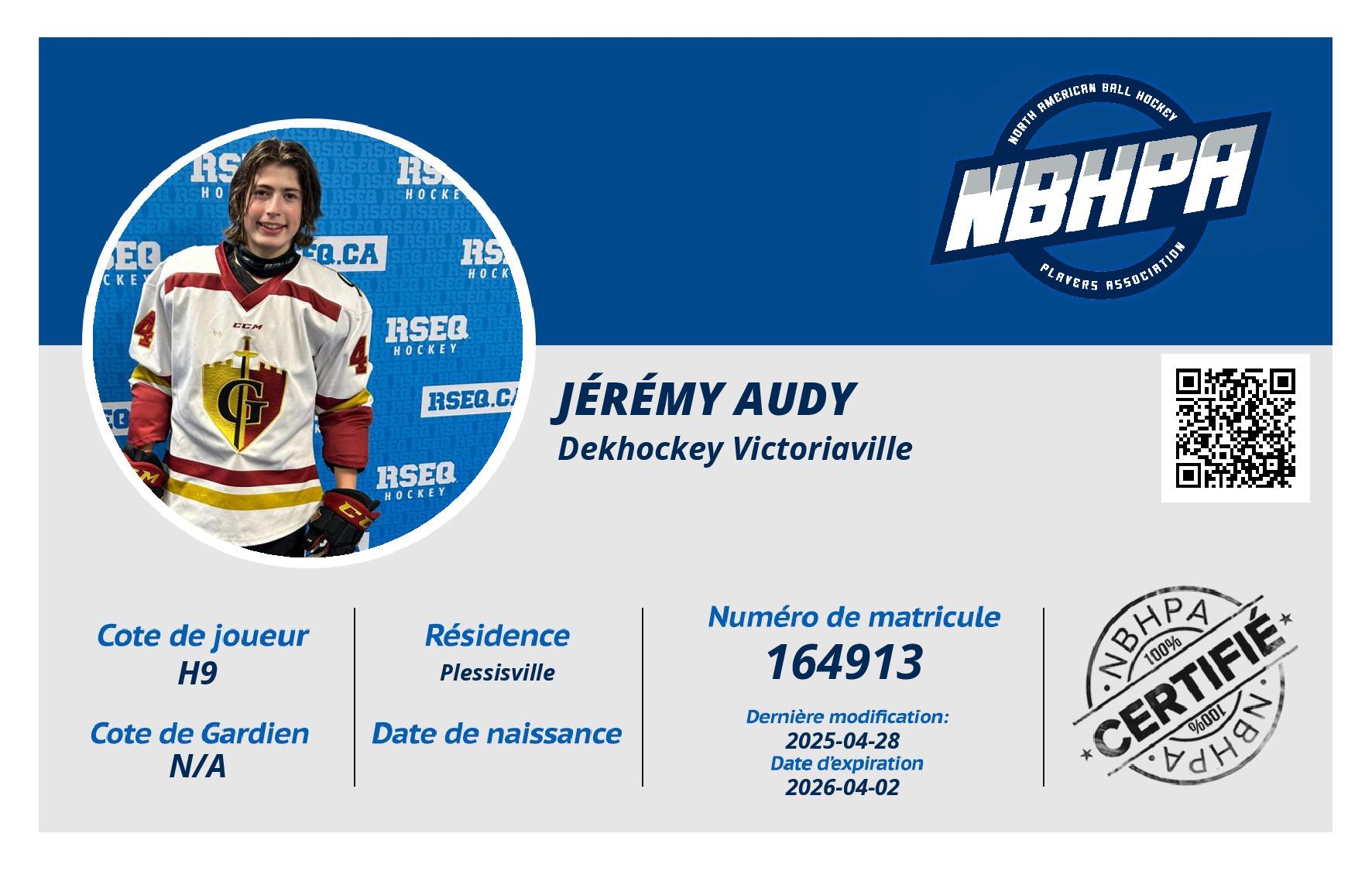 Jérémy Audy