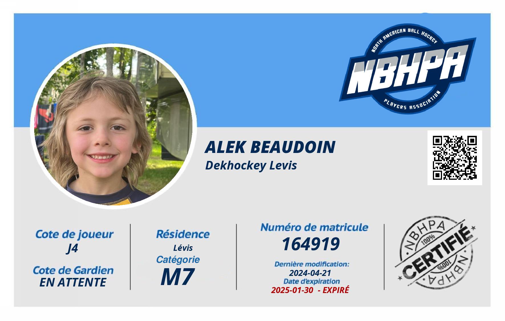 Alek Beaudoin