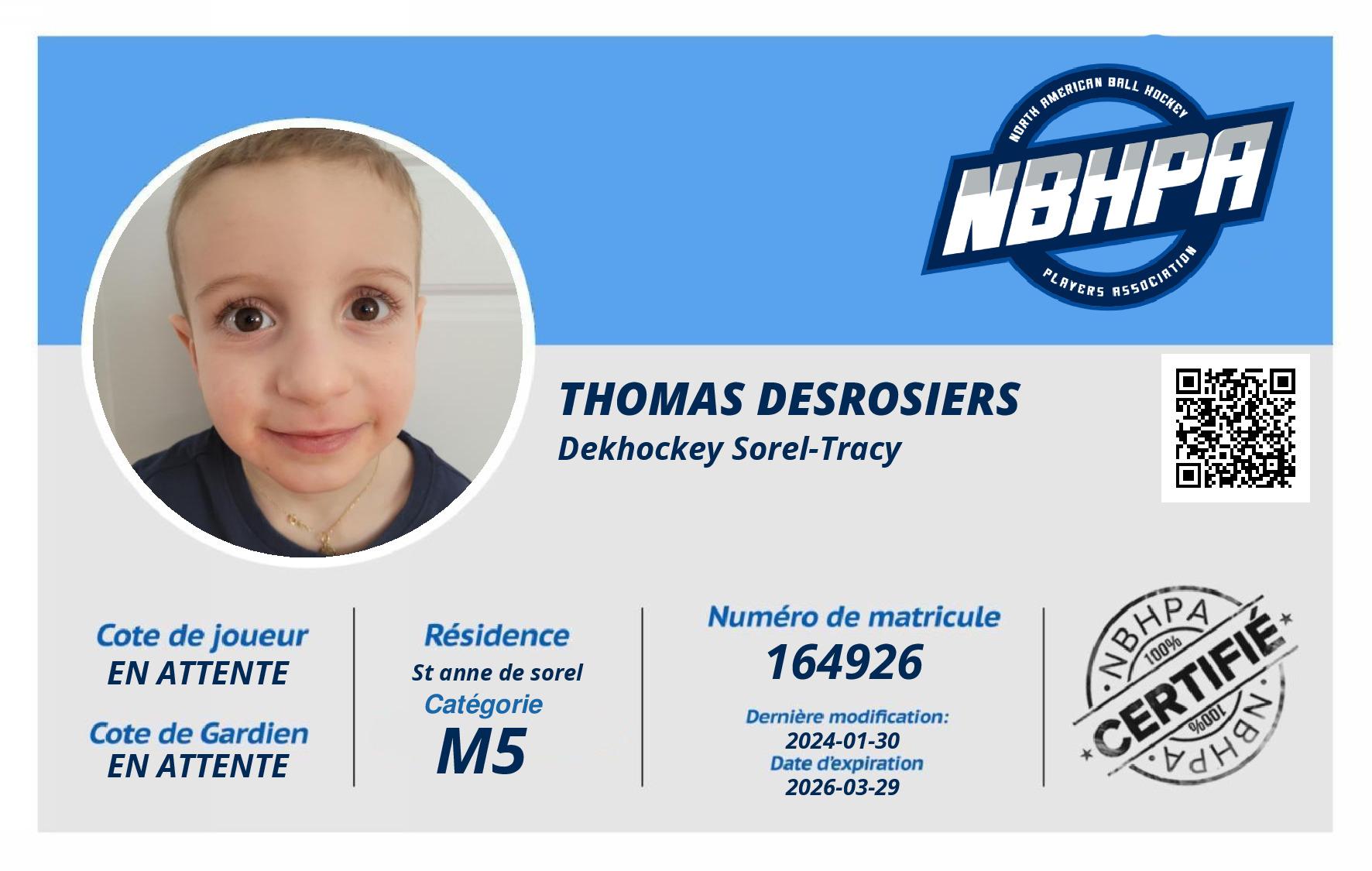 Thomas Desrosiers