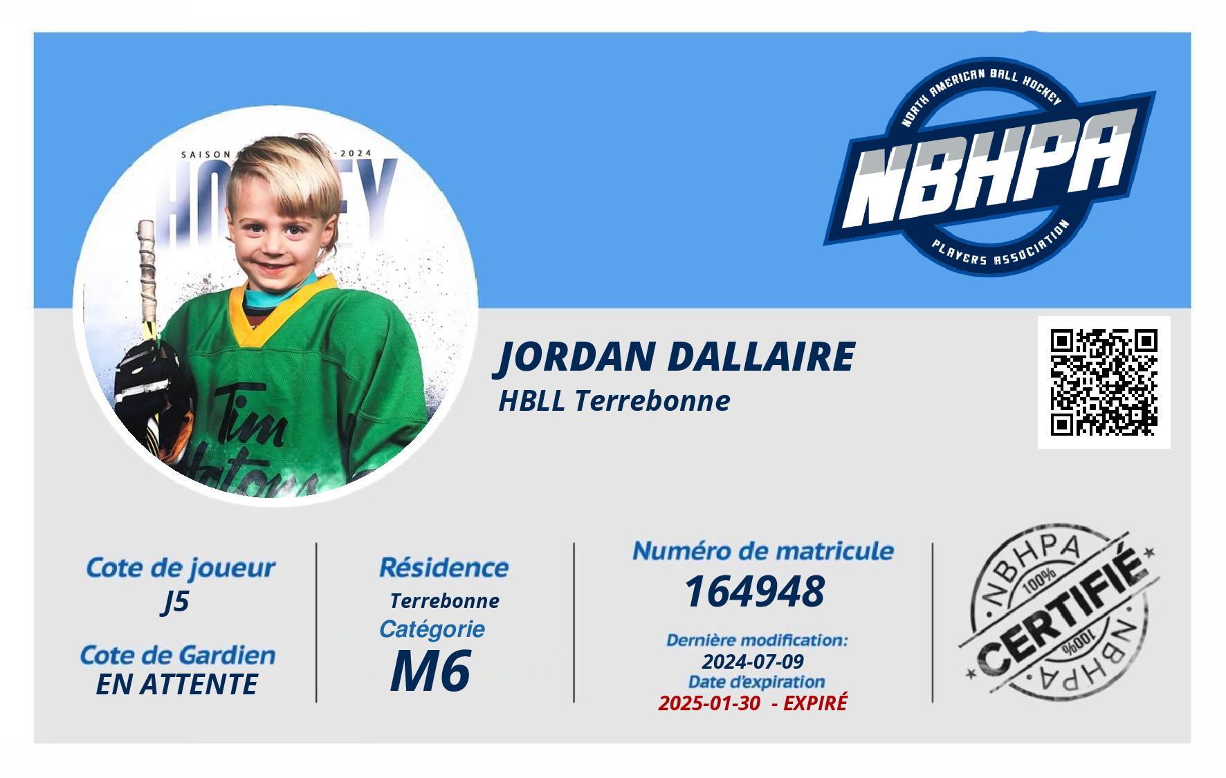 Jordan Dallaire