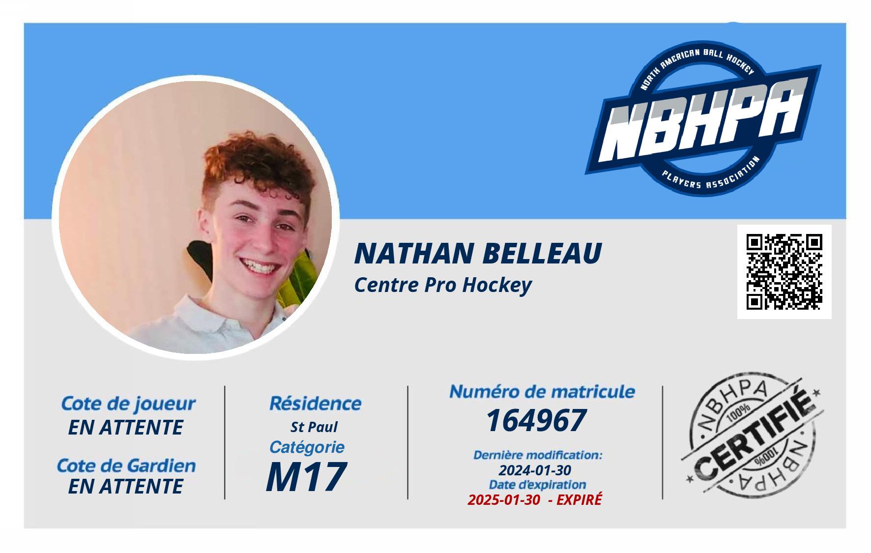 Nathan Belleau 