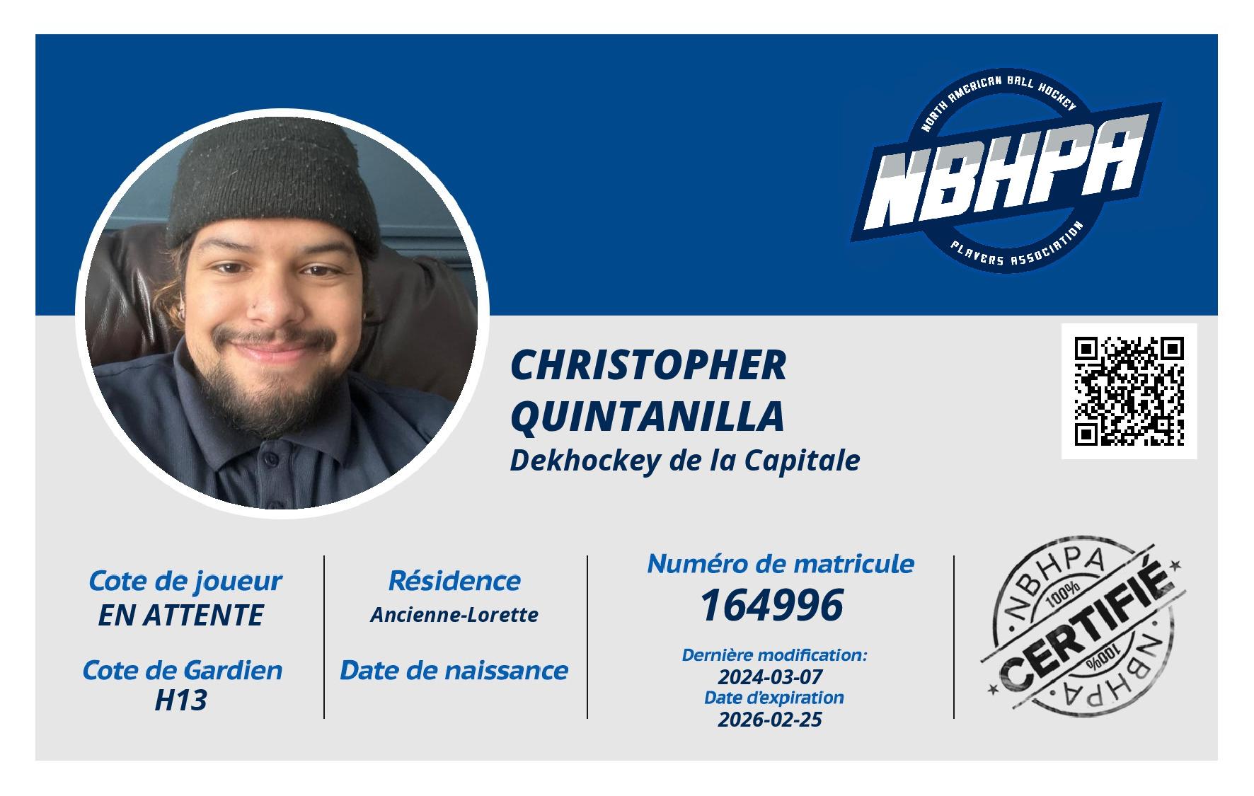 Christopher Quintanilla