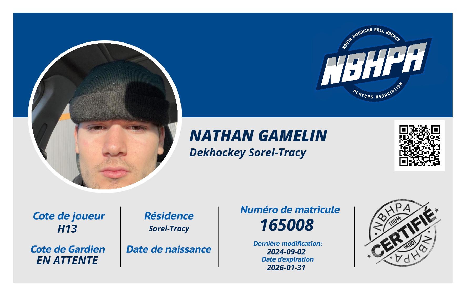 Nathan Gamelin