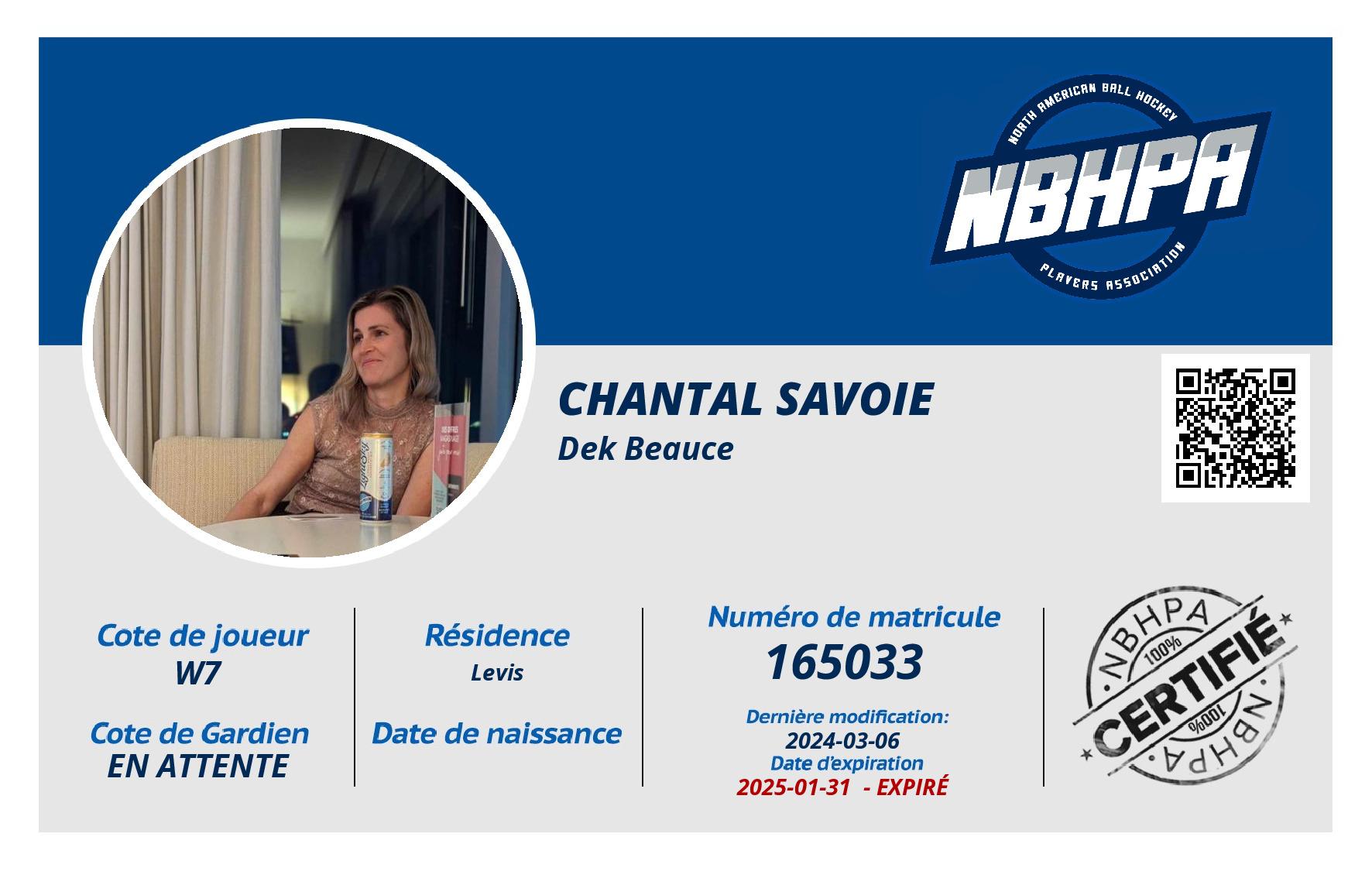 Chantal Savoie