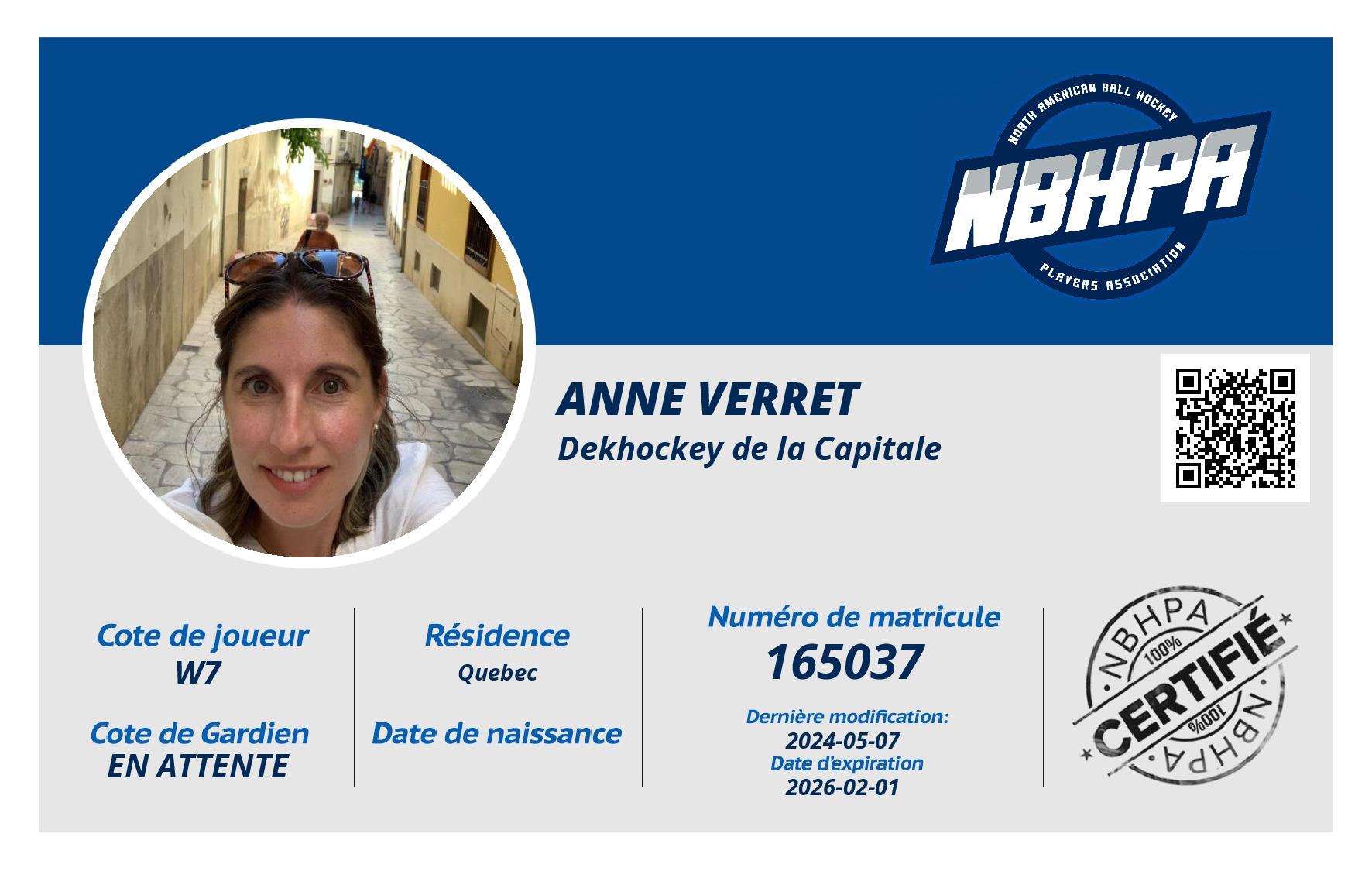 Anne verret