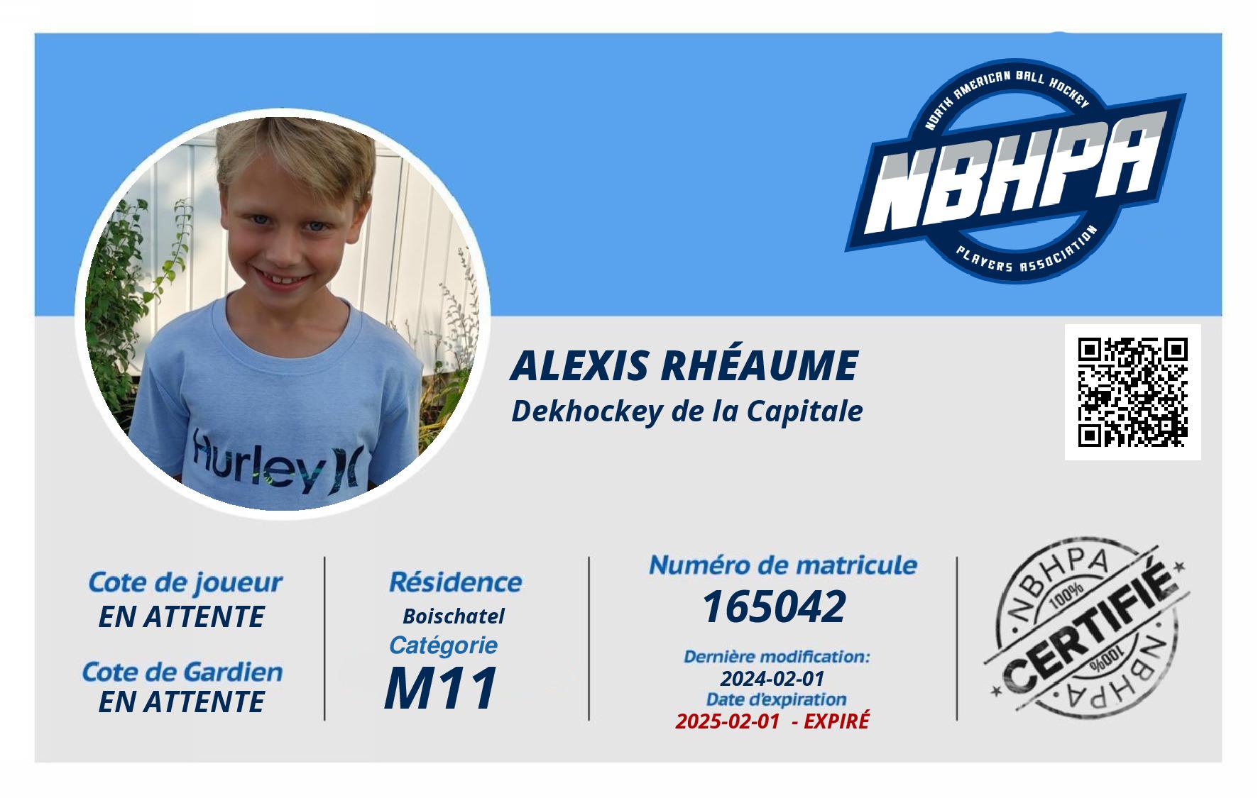 Alexis Rhéaume 