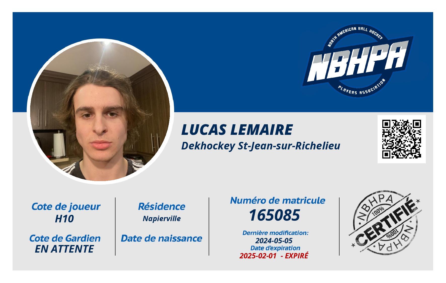 Lucas Lemaire