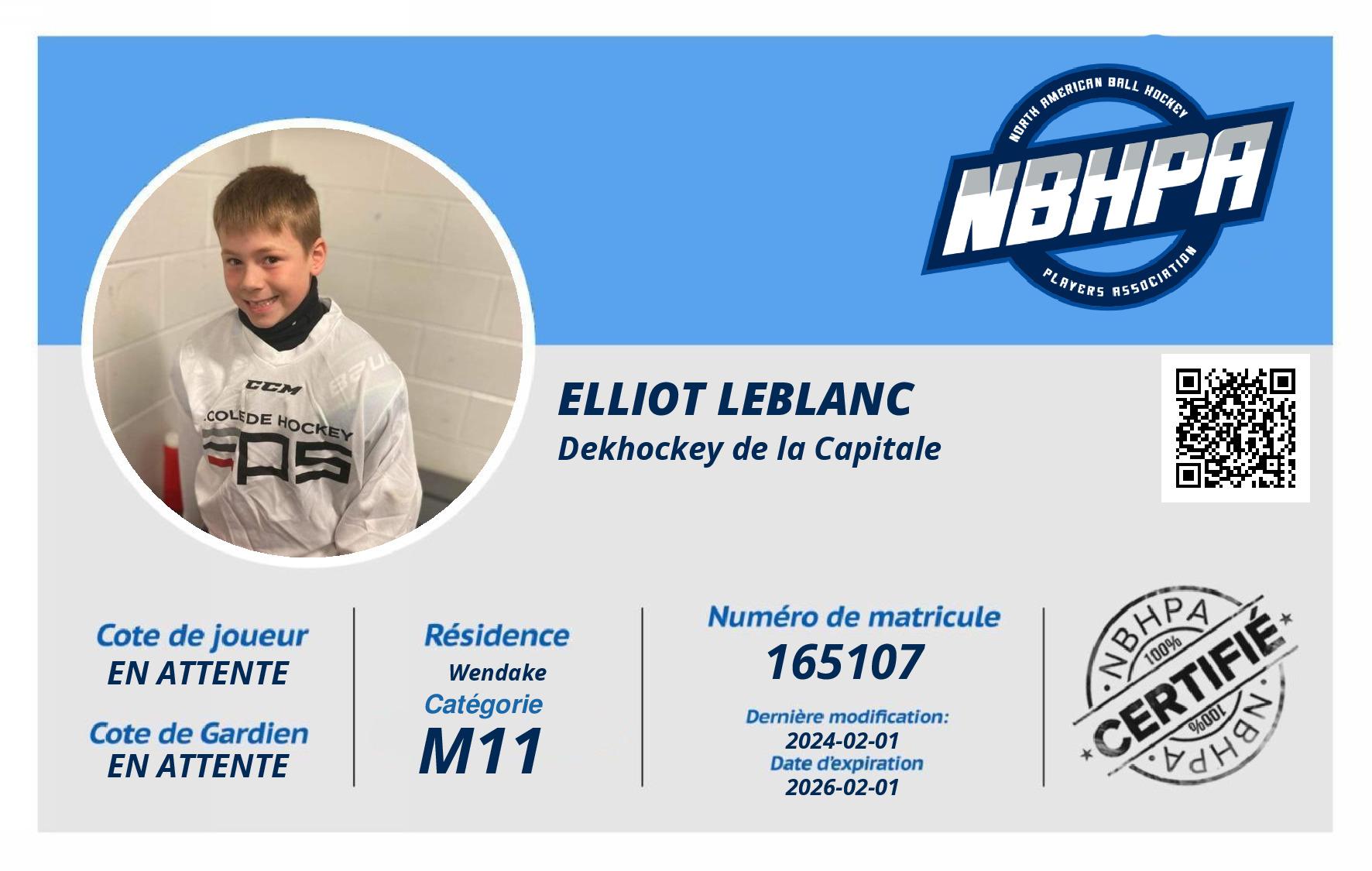 Elliot Leblanc