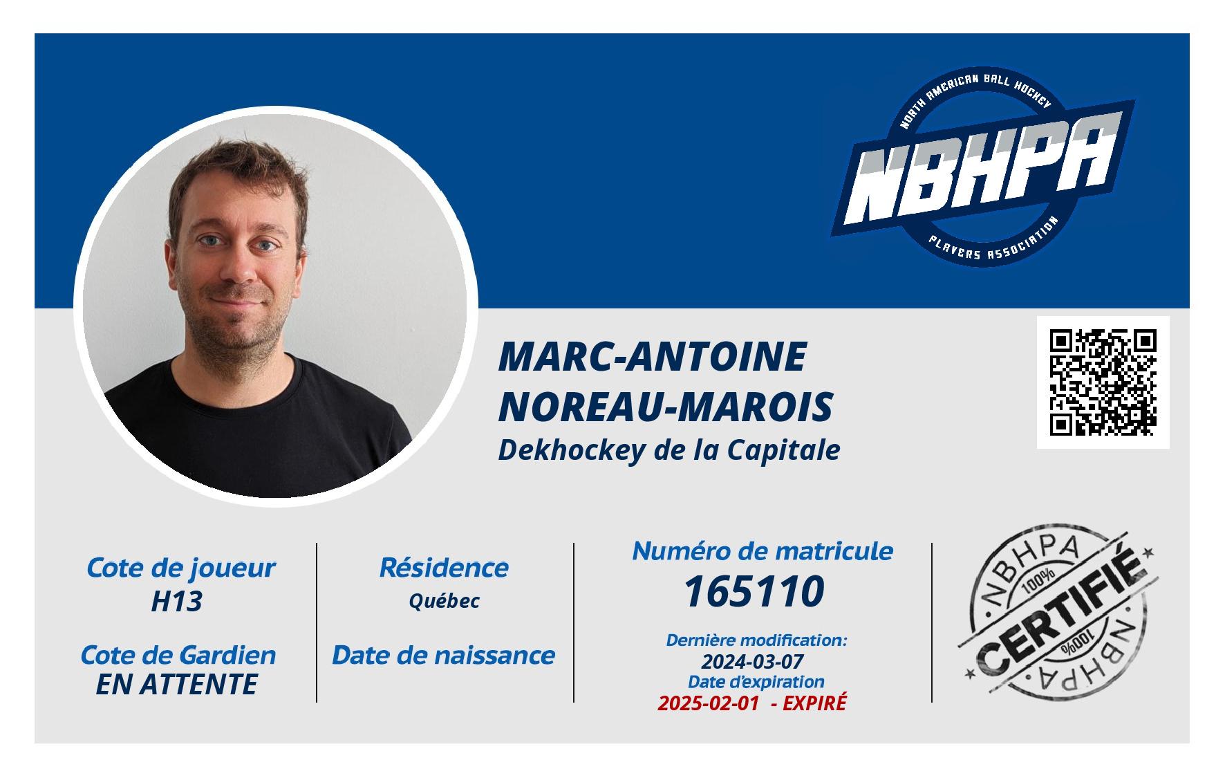 Marc-Antoine Noreau-Marois