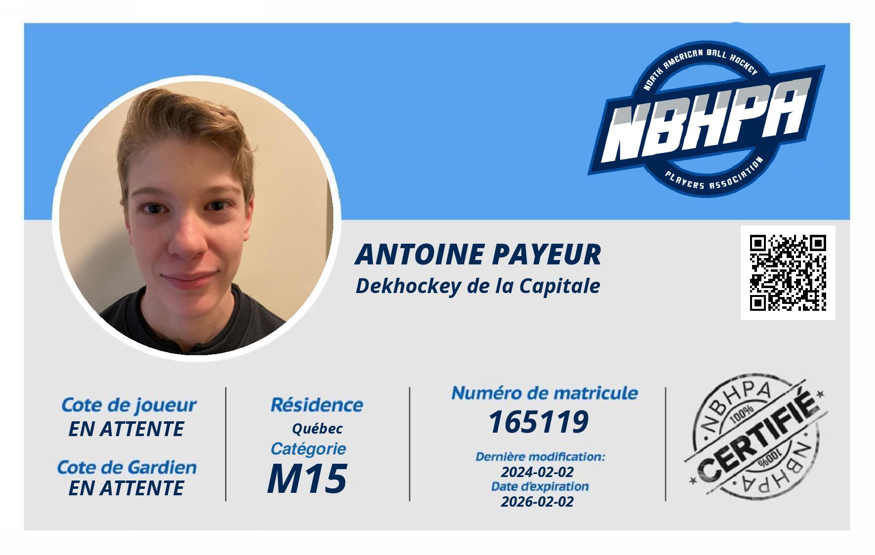 Antoine Payeur