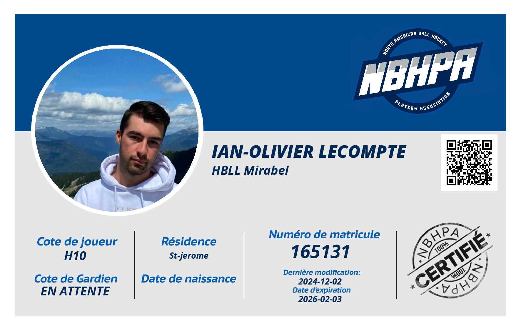 Ian-Olivier Lecompte