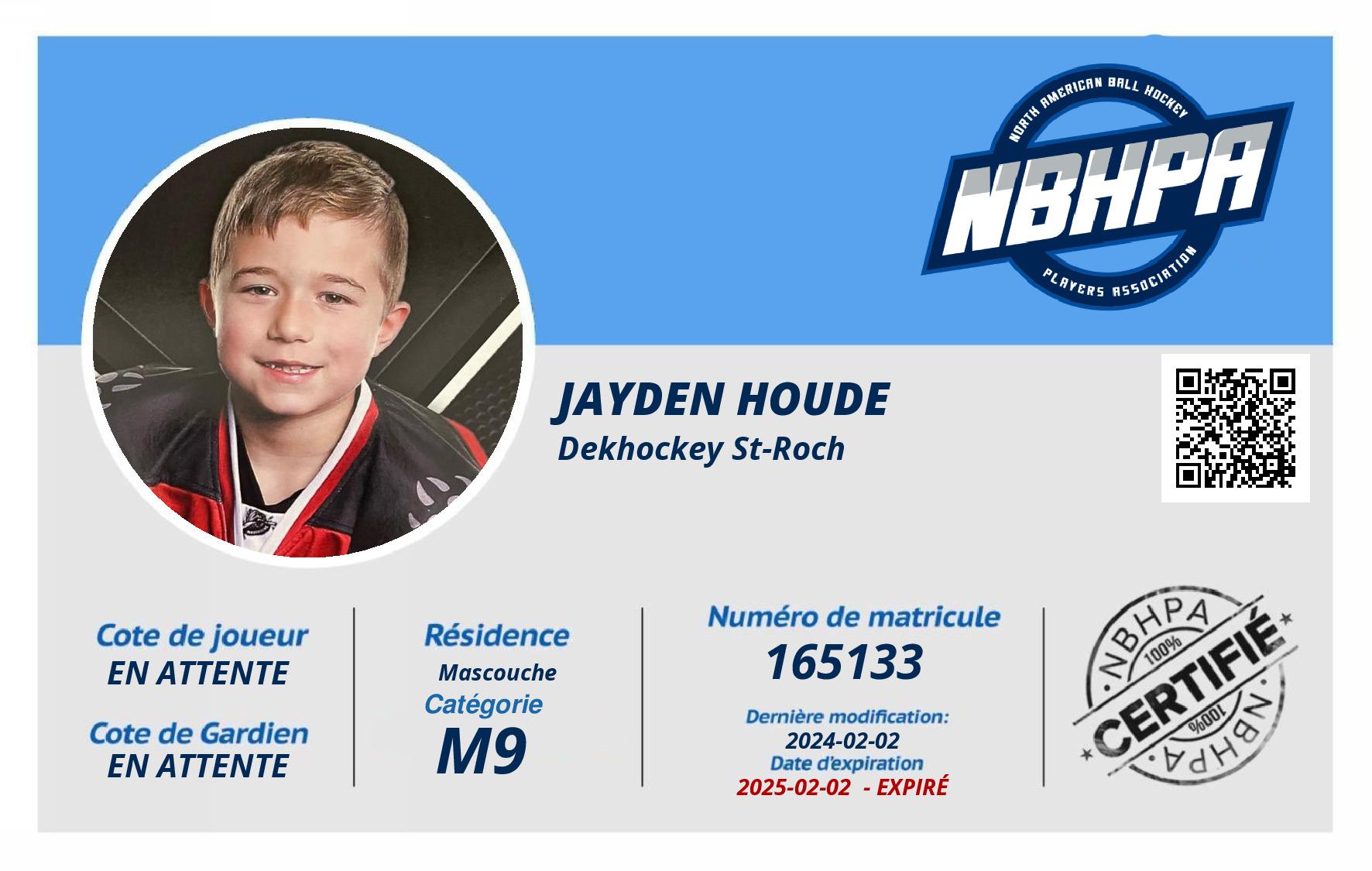Jayden Houde