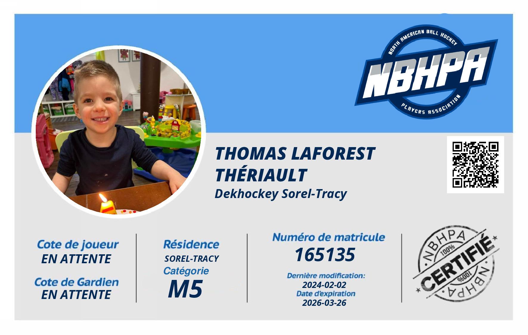 Thomas Laforest Thériault