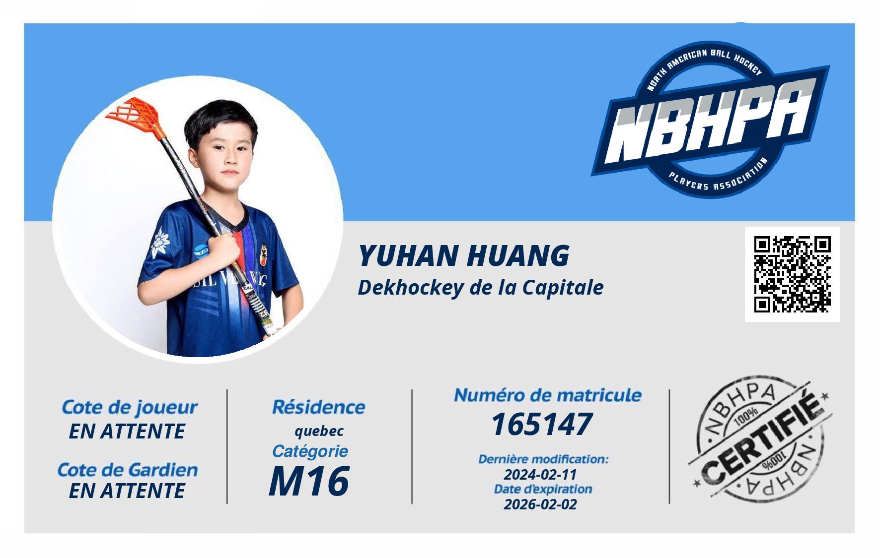 Yuhan Huang