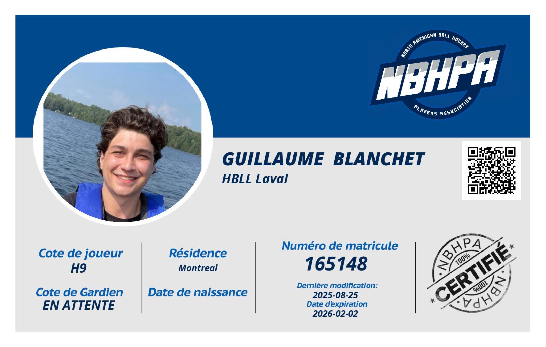Guillaume  Blanchet