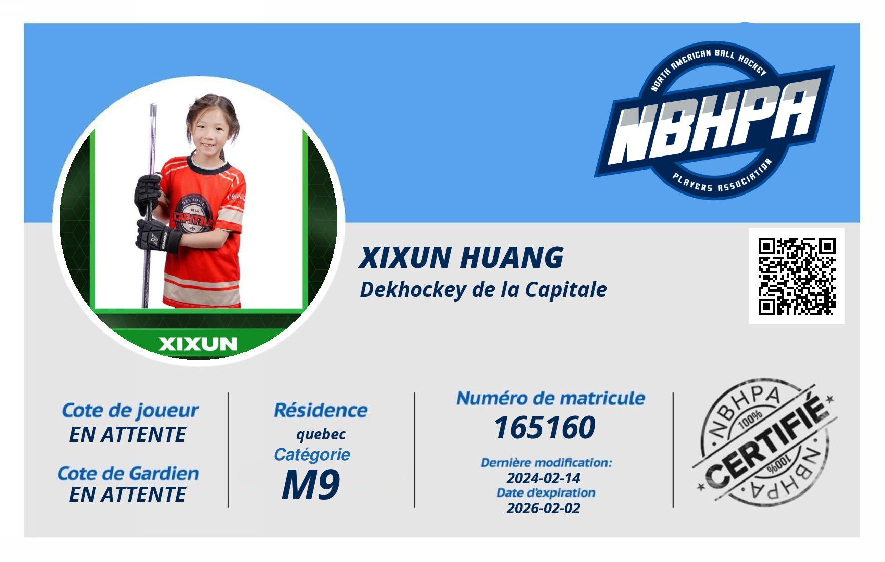 Xixun Huang