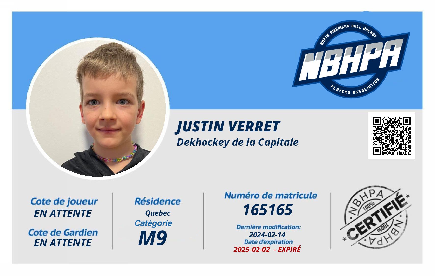 Justin Verret