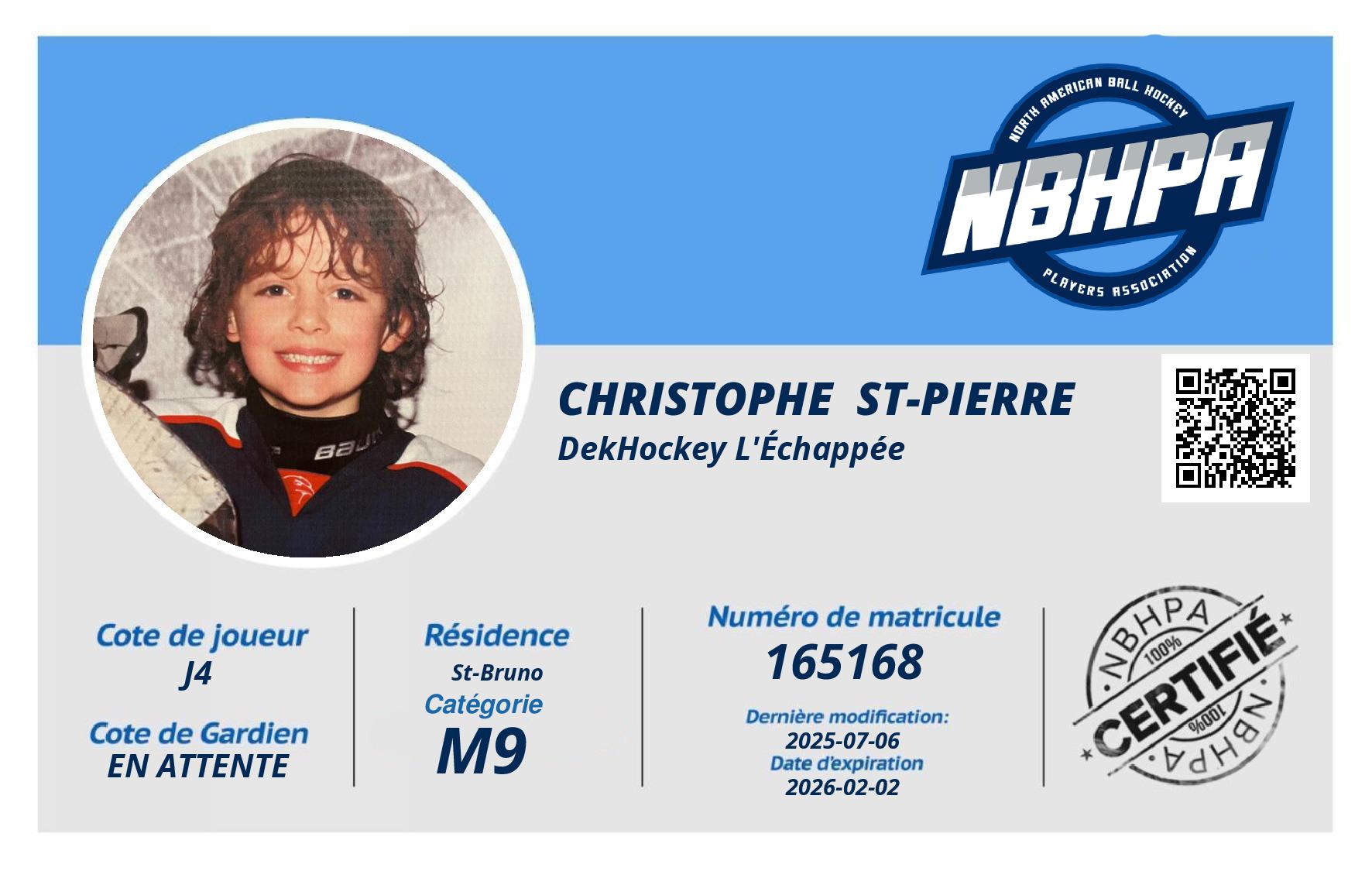 Christophe  St-Pierre 