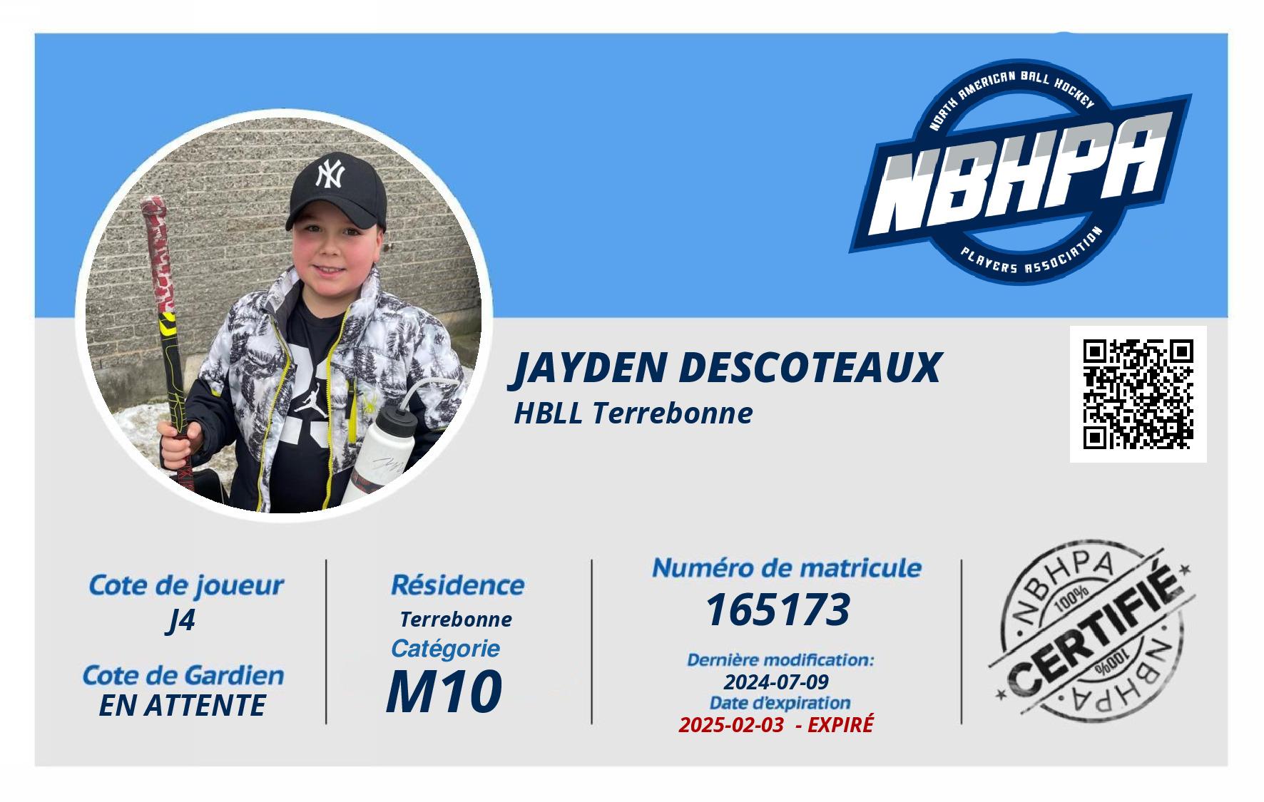 Jayden Descoteaux