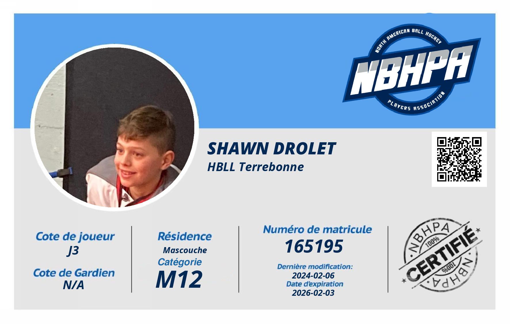 Shawn Drolet